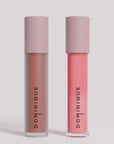 Hydrating Lip Gloss & Cream Matte Liquid Lipstick Bundle
