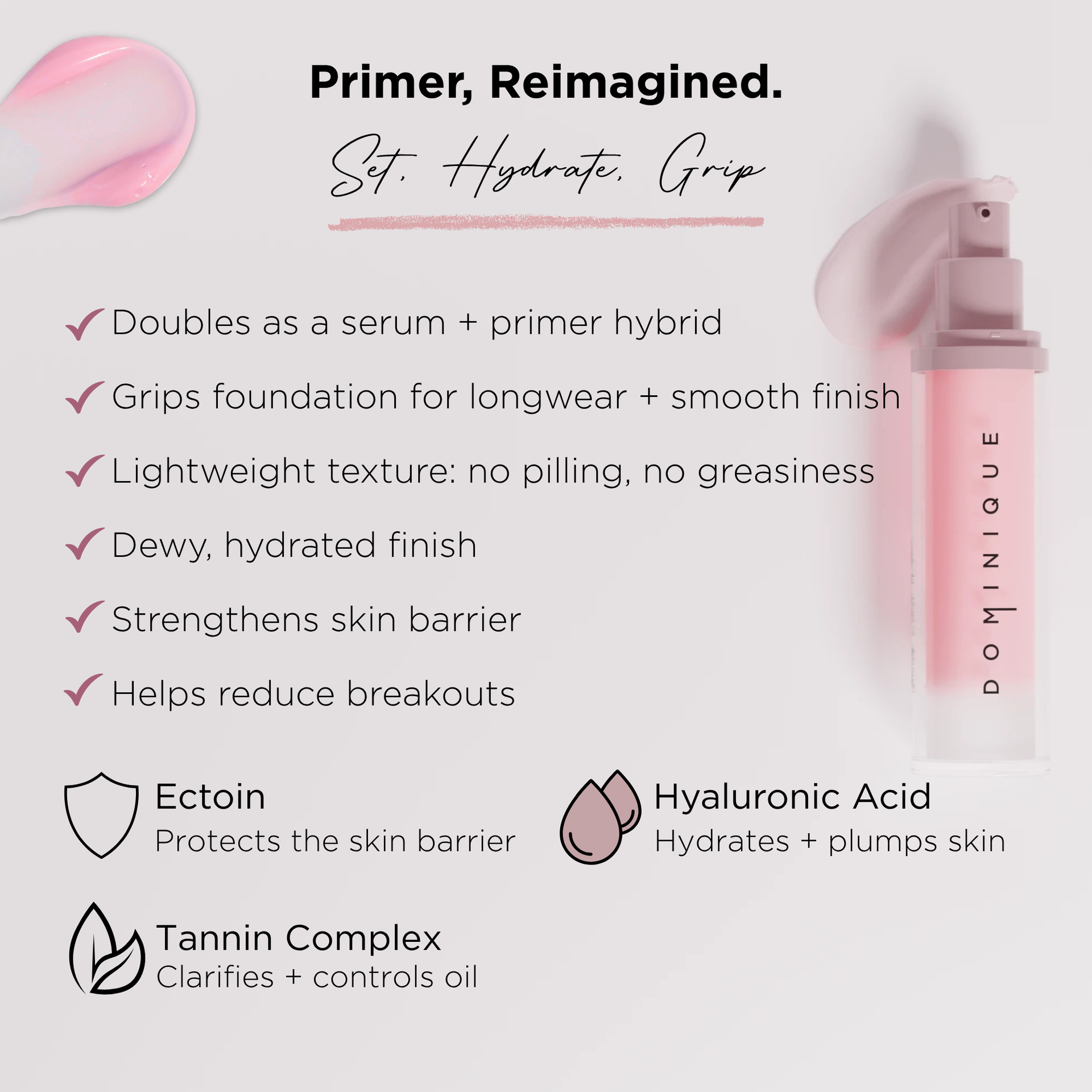 Moisture Grip Serum Primer | Face Primer | Dominique